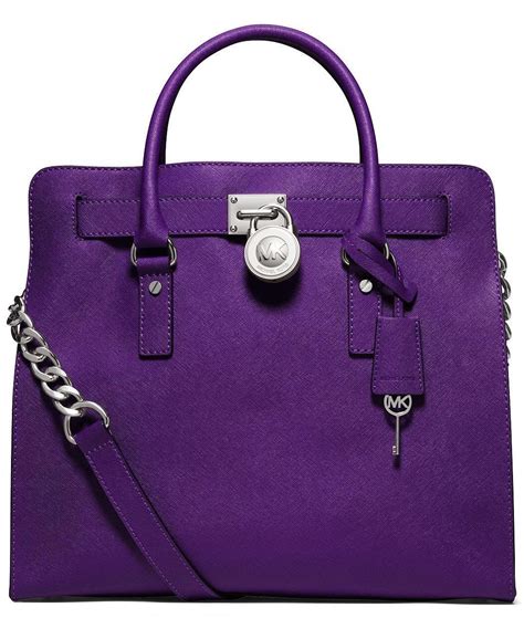 Hamilton Large Saffiano Leather Tote Bag .